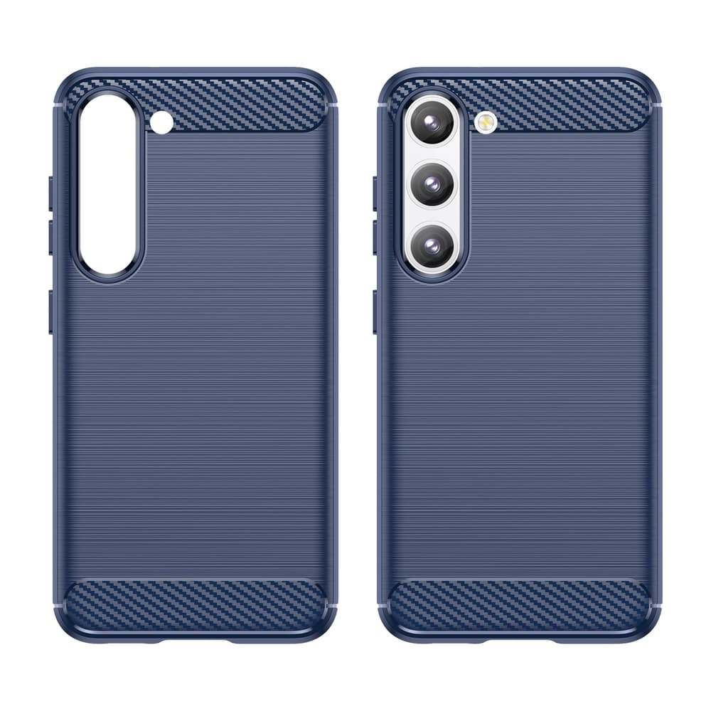 Hurtel Carbon Case ovitek za Samsung Galaxy S23+, modri 3