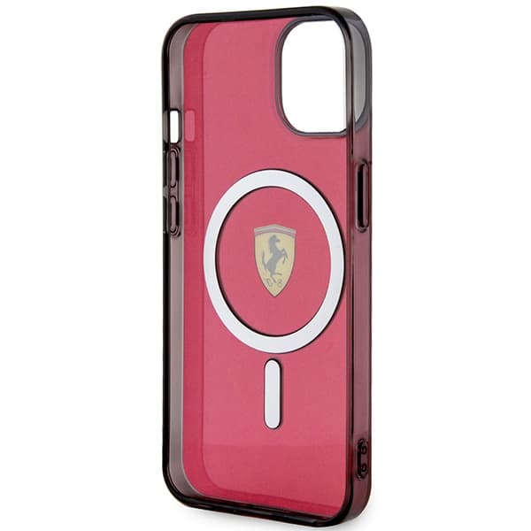 Ferrari FEHMP14SURKR etui za iPhone 14 6.1" rdeč/rdeč Magsafe 7