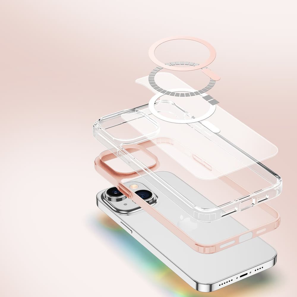 Dux Ducis Clin2 ovitek za iPhone 14 Plus, MagSafe, roza 3