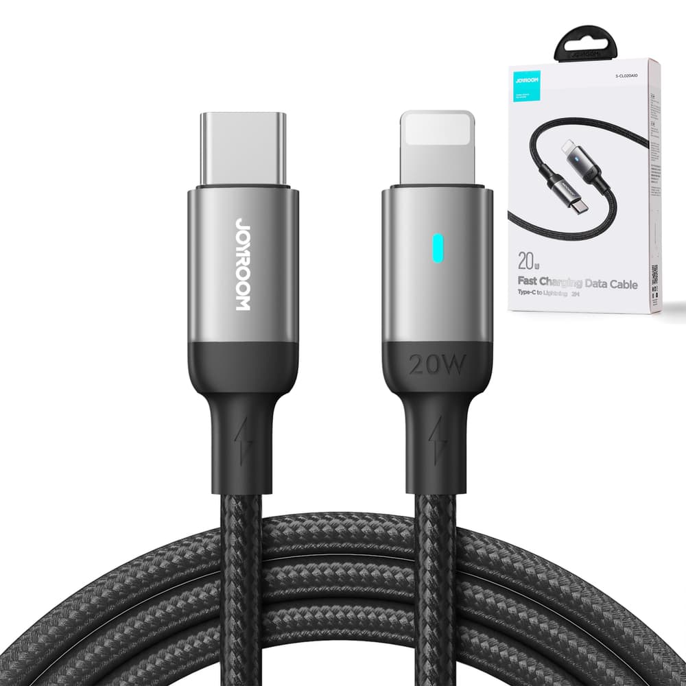 Joyroom Extraordinary Series A10 Lightning / USB-C PD 20W kabel, 1.2 m, črn 4
