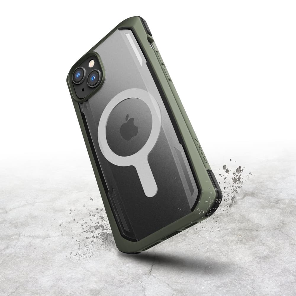 Raptic X-Doria Secure ovitek za iPhone 14 Plus z MagSafe, zelen 8