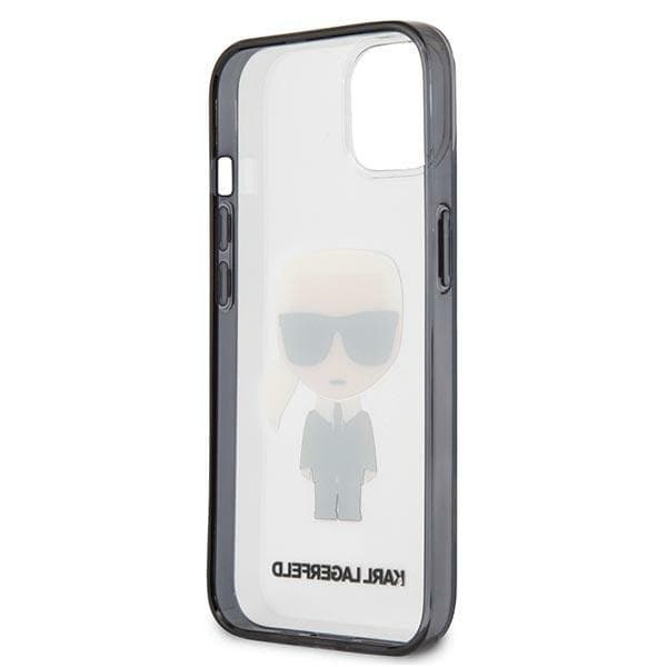 Karl Lagerfeld Ikonik Karl ovitek za iPhone 13 mini - prozoren 7