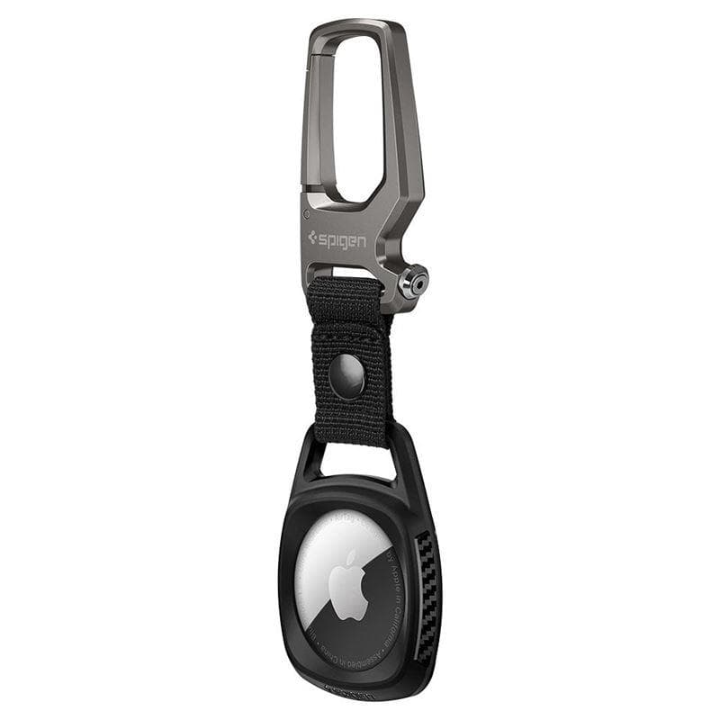 Spigen Rugged Armor etui za Apple AirTag - mat črn 7