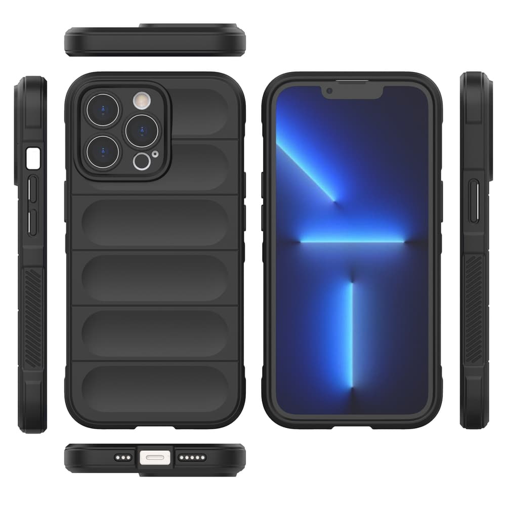 Magic Shield ovitek za iPhone 13 Pro - temno moder 8