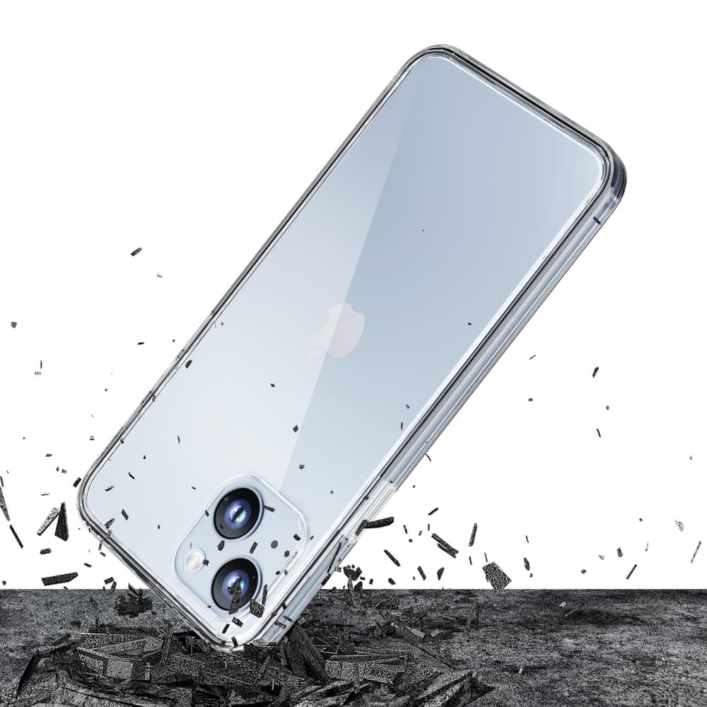 3mk Clear Case prozorna silikonska ovitek za iPhone 14 4