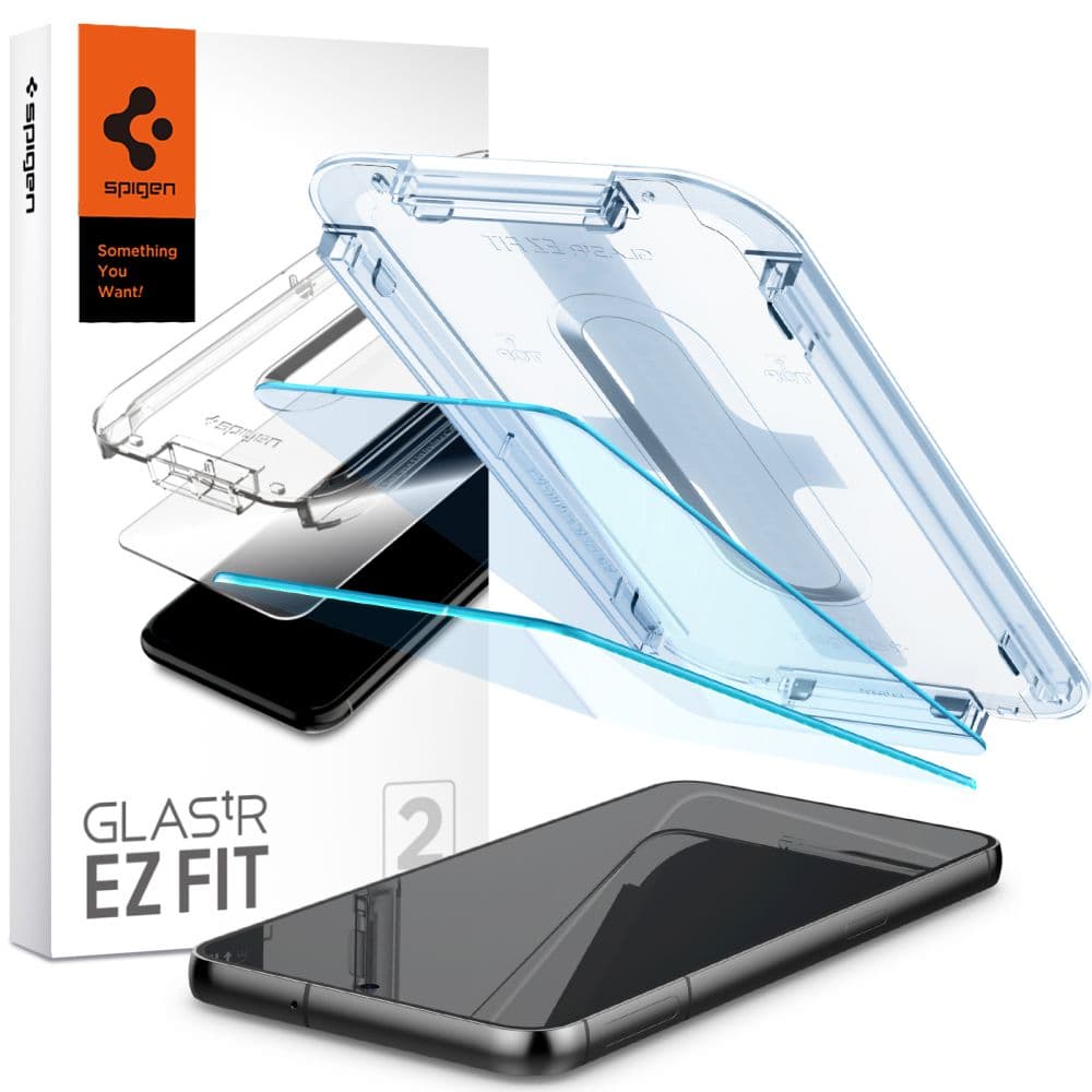 Spigen Glas.TR EZ Fit kaljeno steklo za Samsung Galaxy S23 - 2 kosa