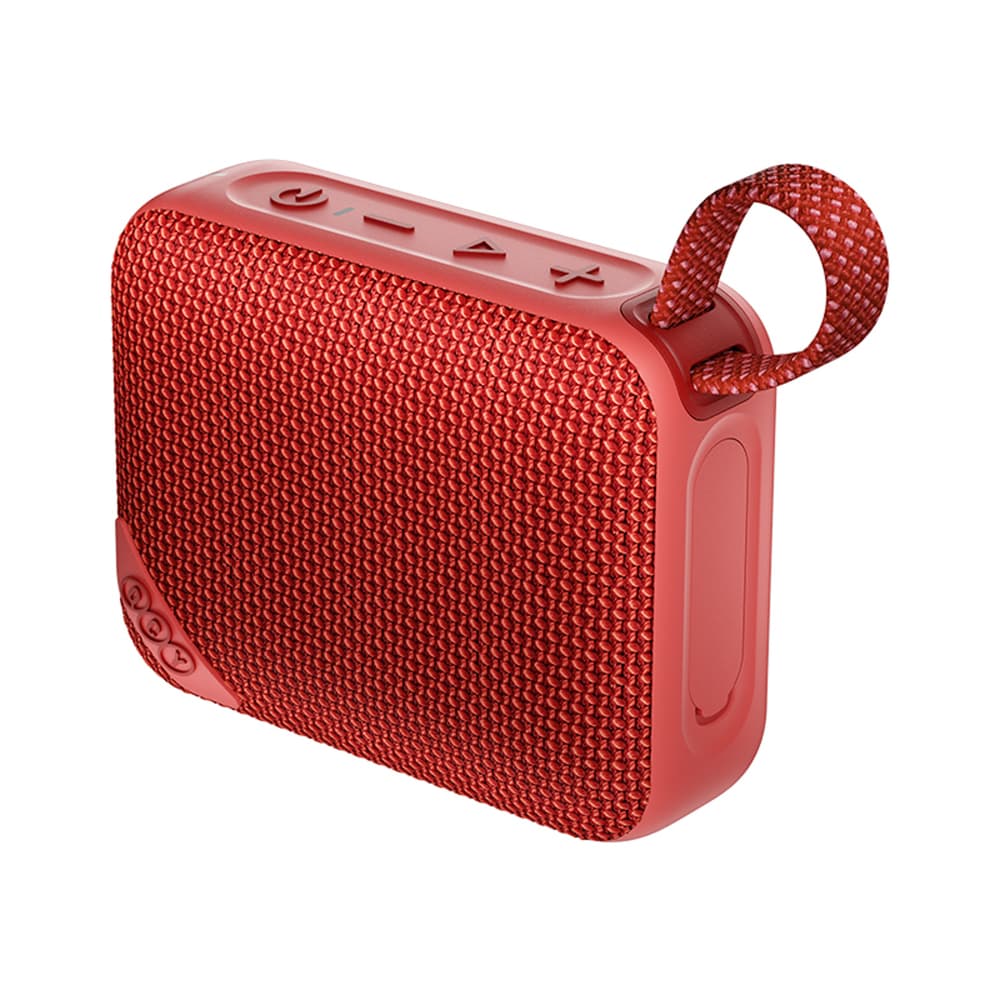 QCY SP2 Bluetooth zvočnik IP67 z RGB osvetlitvijo, rdeč