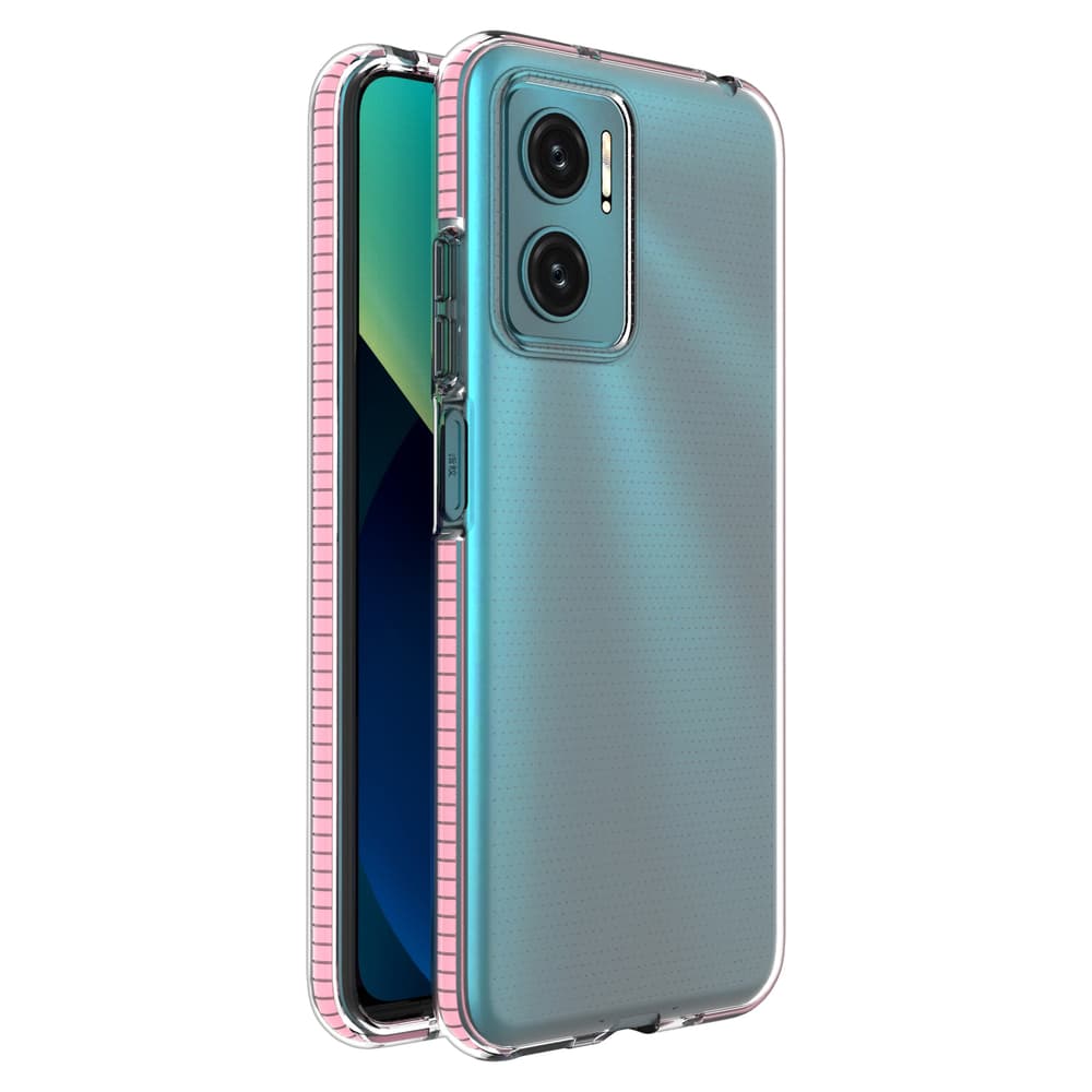 Ovitek Spring Case Gel za Xiaomi Redmi 10 - svetlo roza