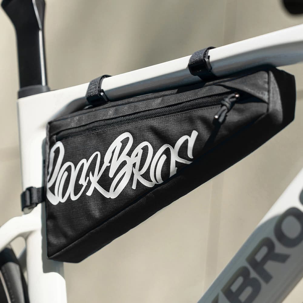 Rockbros G008 XL trikotna torba za okvir 1,9L - črna 2