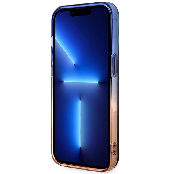 Ovitek za iPhone 14 Pro Max BMW Gradient Bumper MagSafe, siv 5
