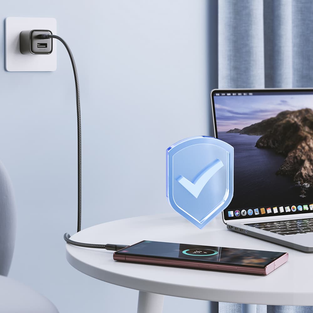 Joyroom S-A11 Surpass kabel USB-C - USB-C, 60W, 0.25m, črn 4