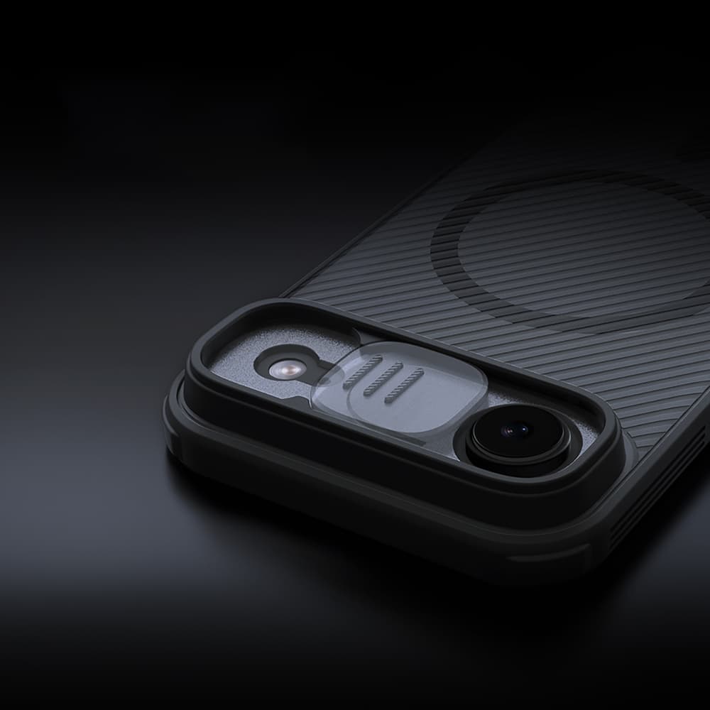 Nillkin CamShield Pro ovitek za iPhone 17 Air, MagSafe, črn 8