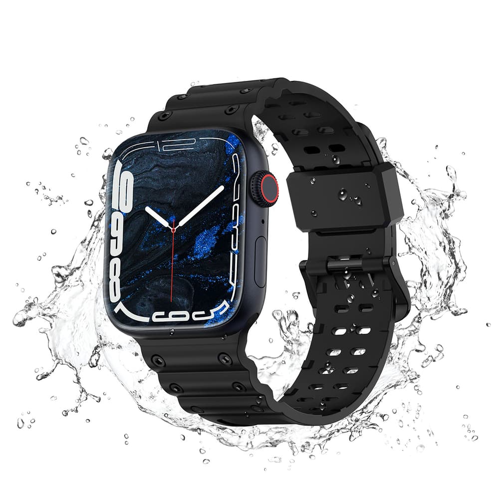 Pas za Apple Watch 38/40/41 mm, Triple Protection, črn 3
