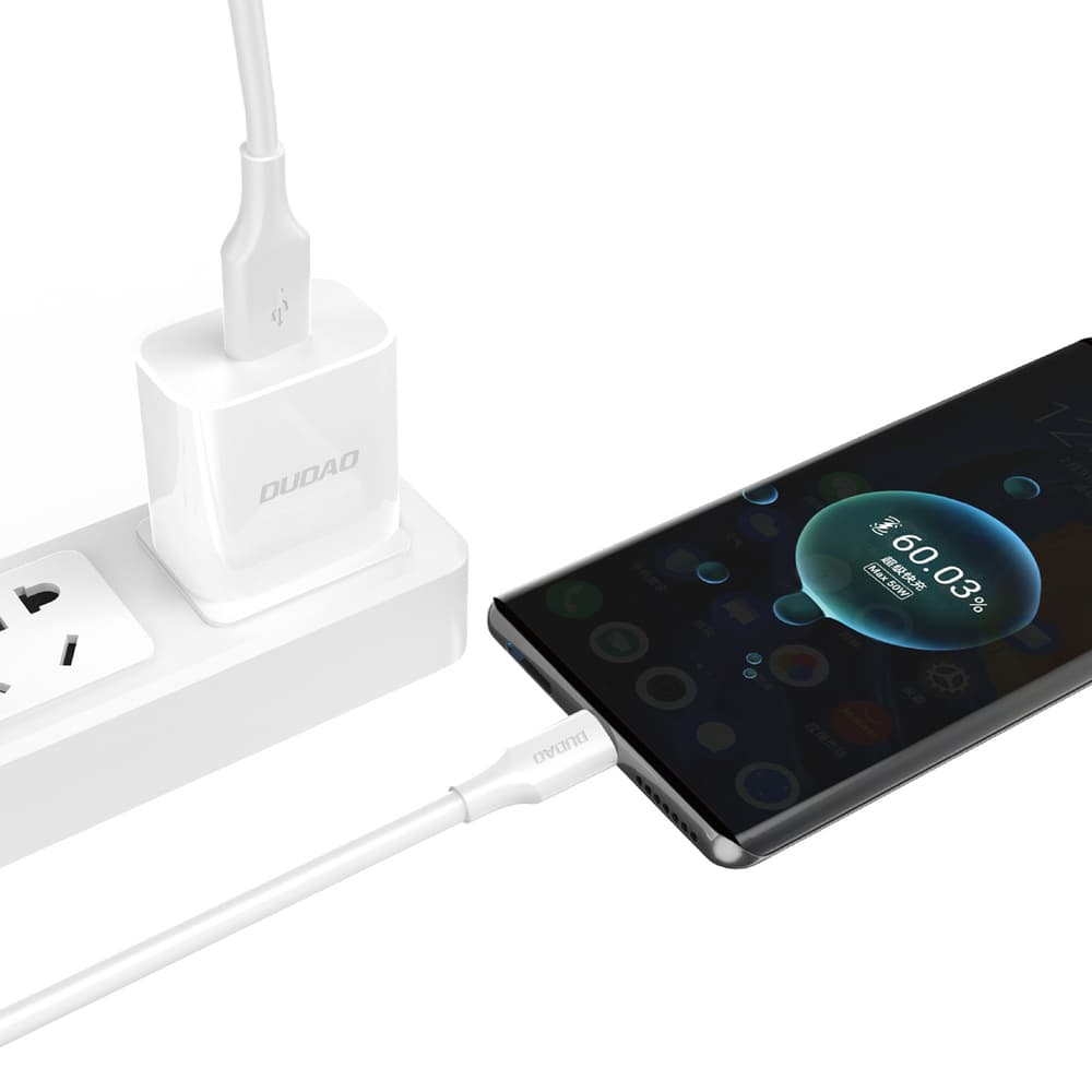 Dudao L2SM USB-A / micro USB 6A kabel 1.2m - bel 2