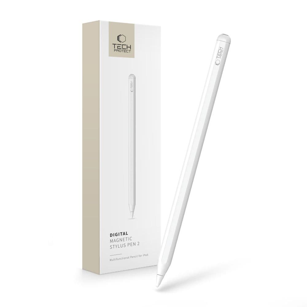 Tech-Protect Digitalna magnetna pisala za iPad - belo