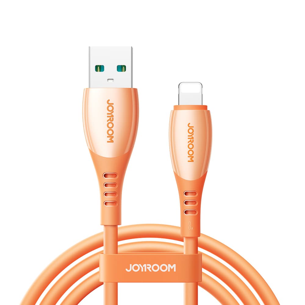 Joyroom S-A59 Vibrant 3A kabel USB-A na Lightning, 1.2m - oranžen