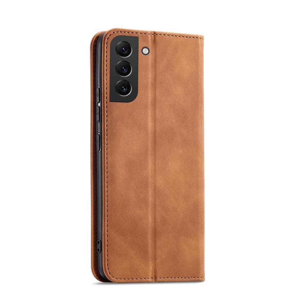 Hurtel Magnet Fancy Case za Samsung Galaxy S23+ - rjava denarnica/stojalo 3