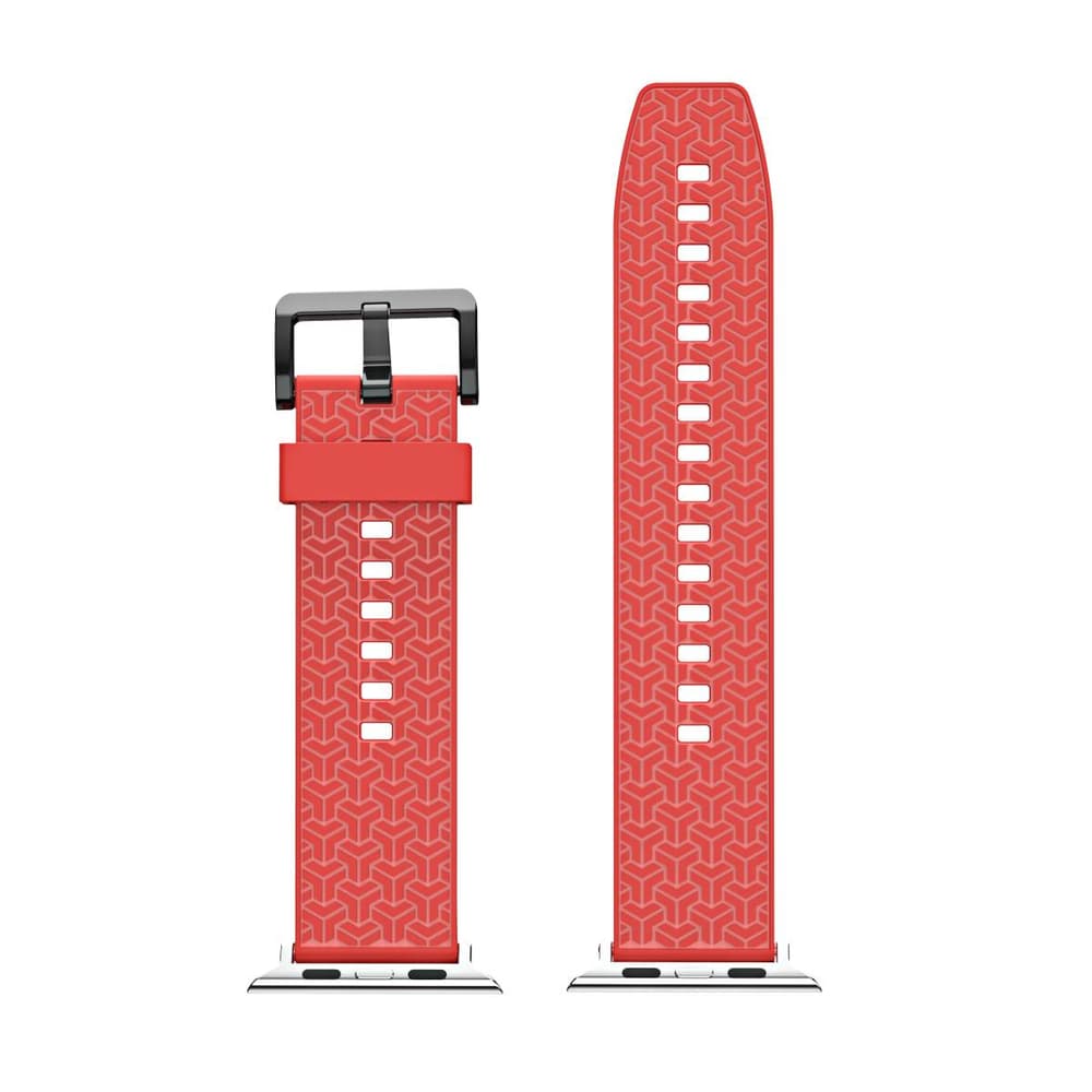 Zapst Watch Strap Y za Apple Watch 42/44/45 mm, rdeč 7