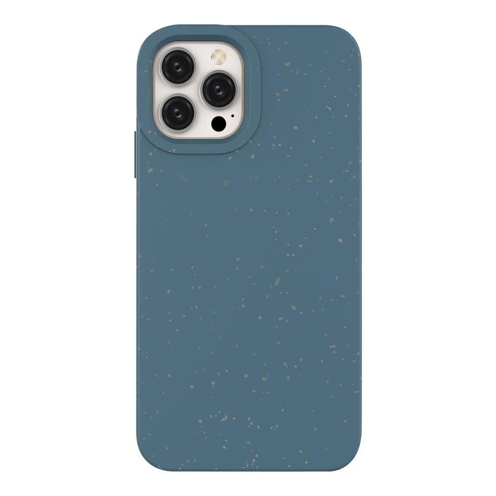 Hurtel Eco Case etui za iPhone 14 Plus, razgradljivo silikonsko ovitje, temno moder
