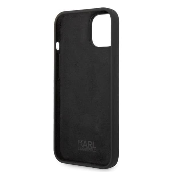 Karl Lagerfeld Silicone Choupette etui za iPhone 14 Plus - črna 7