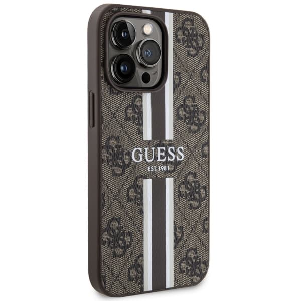 Guess GUHMP13XP4RPSW ovitek za iPhone 13 Pro Max (6,7") rjav 4
