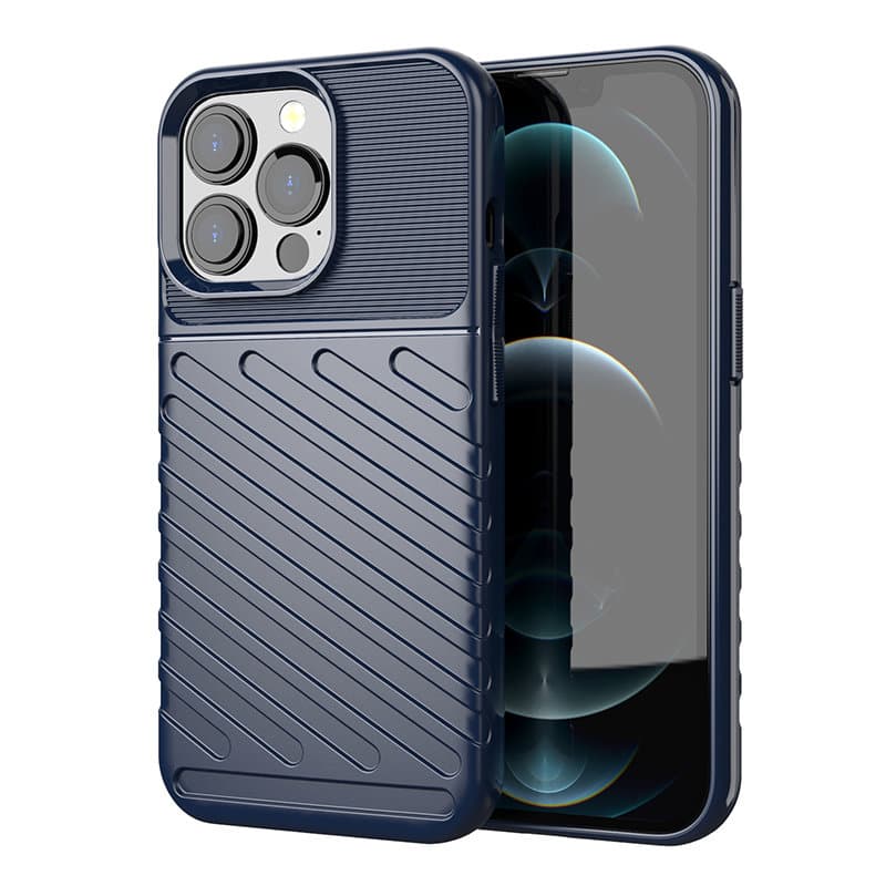 Hurtel Thunder ovitek za iPhone 13 Pro - modra