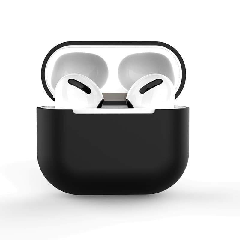 Silikonski ovitek za slušalke Apple AirPods 2 / AirPods 1, črna