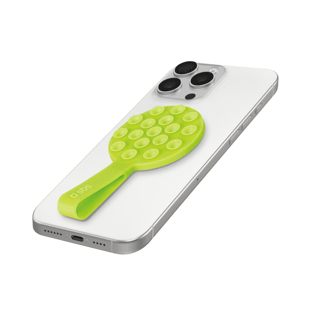 SBS MAG Grippy MagSafe nosilec s priseskom in ušesom - Zelena
