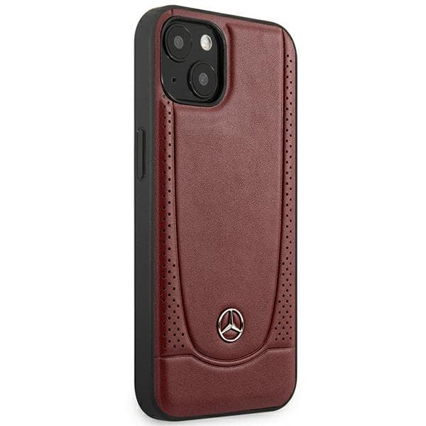 Mercedes Leather Urban ovitek za iPhone 14 Plus, rdeč 4