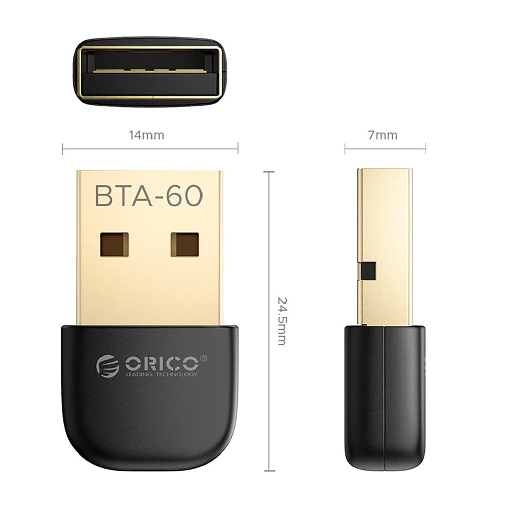 Orico BTA-60 Bluetooth 5.3 adapter - črn 2