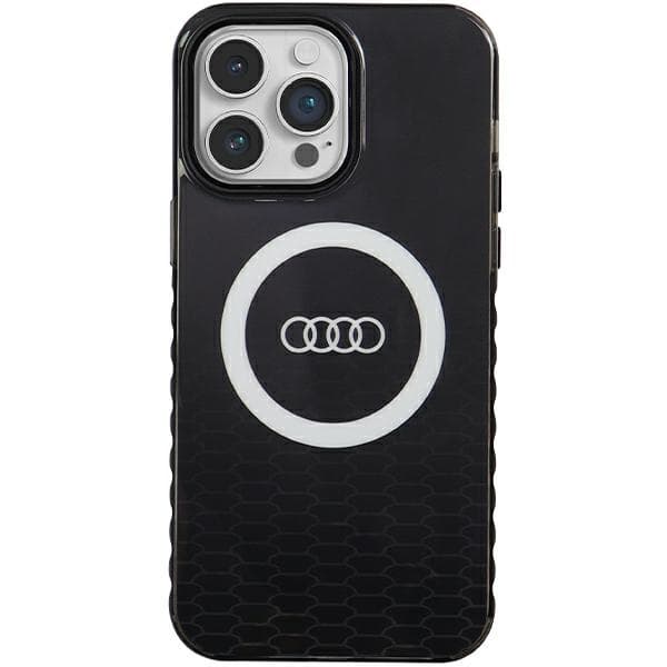 Audijeva ovitek MagSafe Big Logo IML za iPhone 14 Pro Max - črn