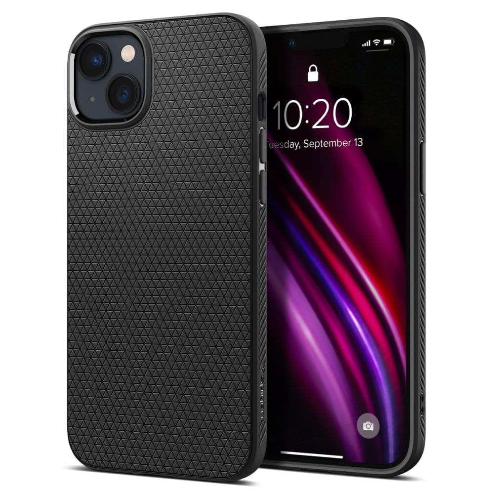 Spigen Liquid Air ovitek za iPhone 14 - mat črn