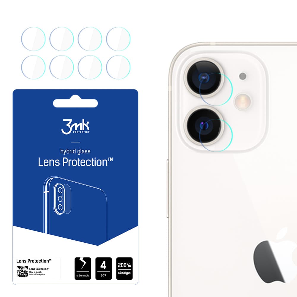 3mk Lens Protection™ steklo za kamero Apple iPhone 12