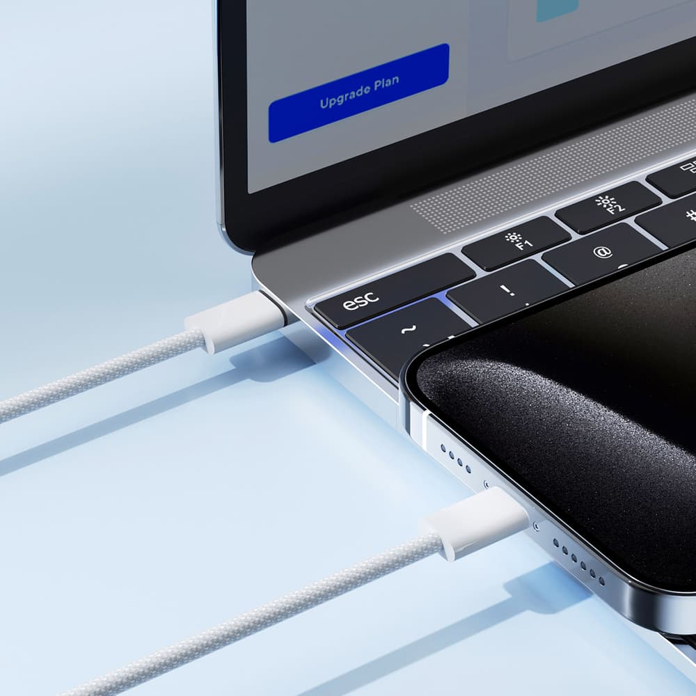 Joyroom Ben Series S-A45 USB-C/USB-C 60W kabel 1m - bela 8