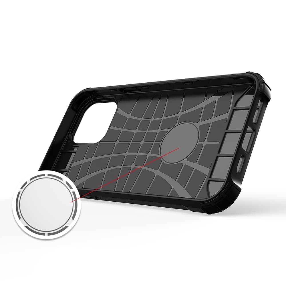 Ovitek Hurtel Hybrid Armor za iPhone 14 Plus, moder 5
