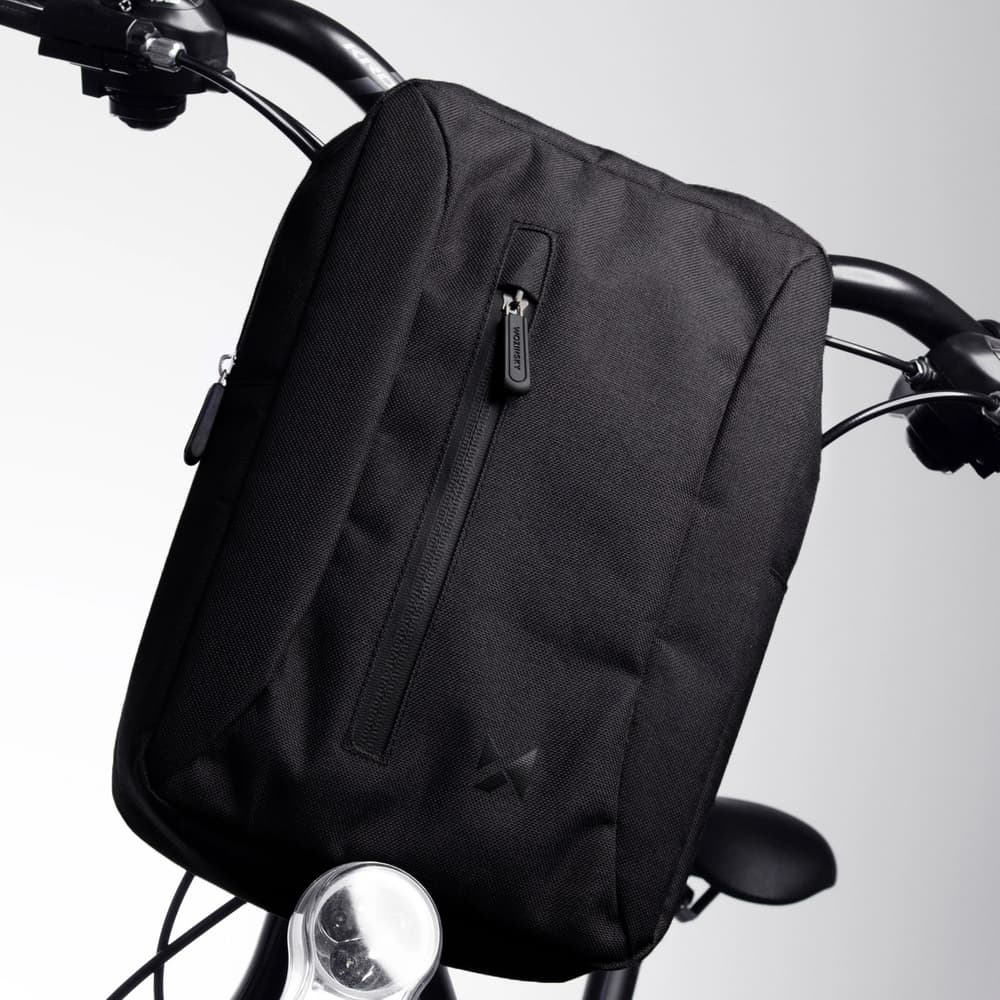 Wozinsky WSB6GR torba za krmilo skiroja/kolesa s pasom (5L) – siva 8