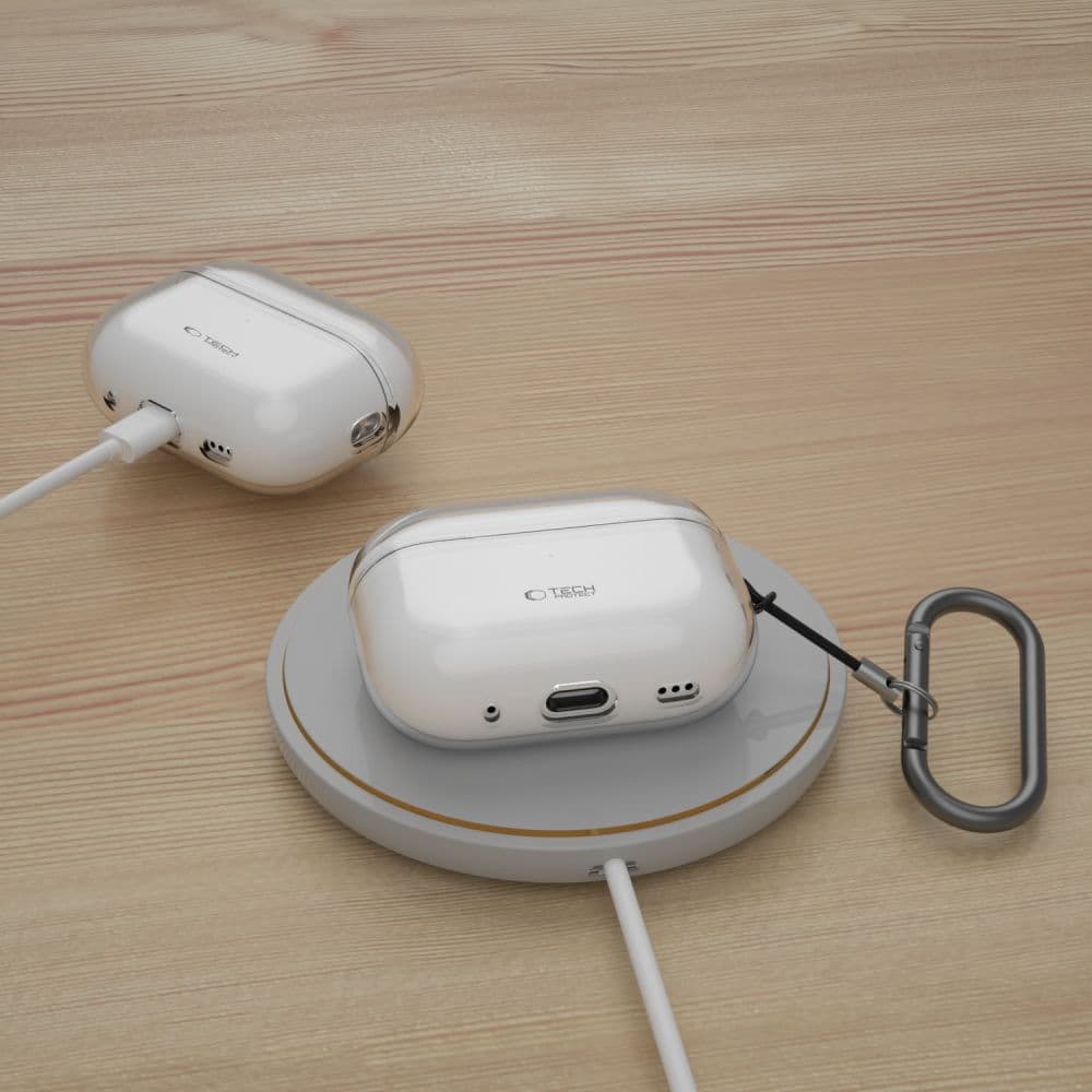 FlexAir ovitek za Apple AirPods Pro 1 / 2 - prozoren 3