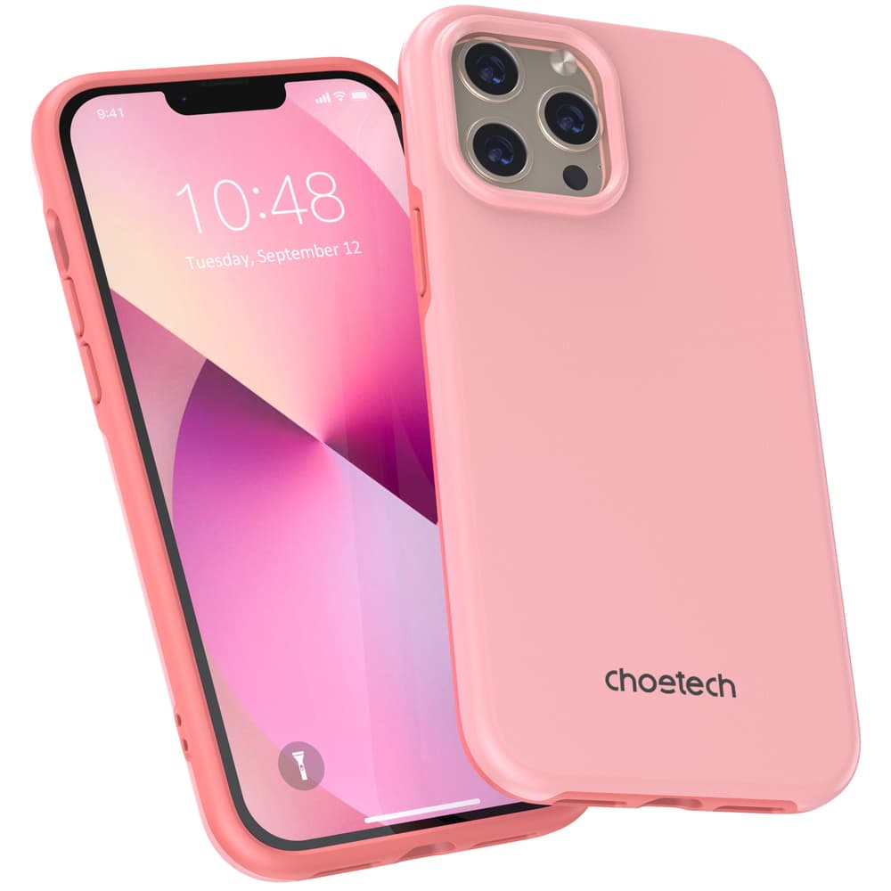 Choetech MFM Anti-drop ovitek z MagSafe za iPhone 13 Pro Max, roza