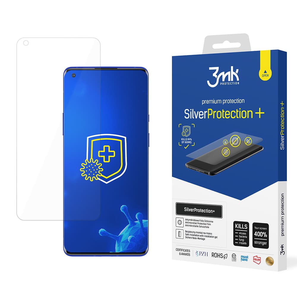 3mk SilverProtection+ antibakterijska folija za OnePlus 8 Pro 5G