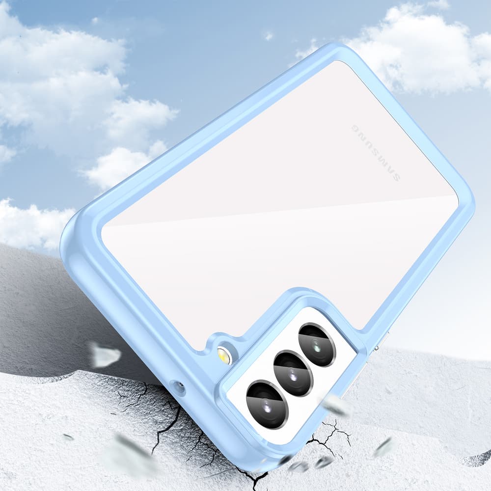 Hurtel Outer Space ovitek za Samsung Galaxy S23, moder okvir 4