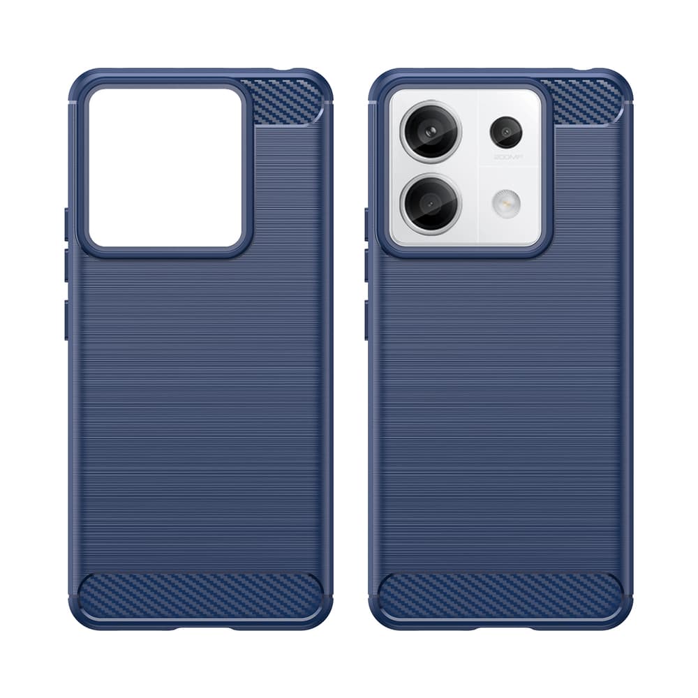 Carbon ovitek za Xiaomi Redmi Note 13 Pro - moder 8