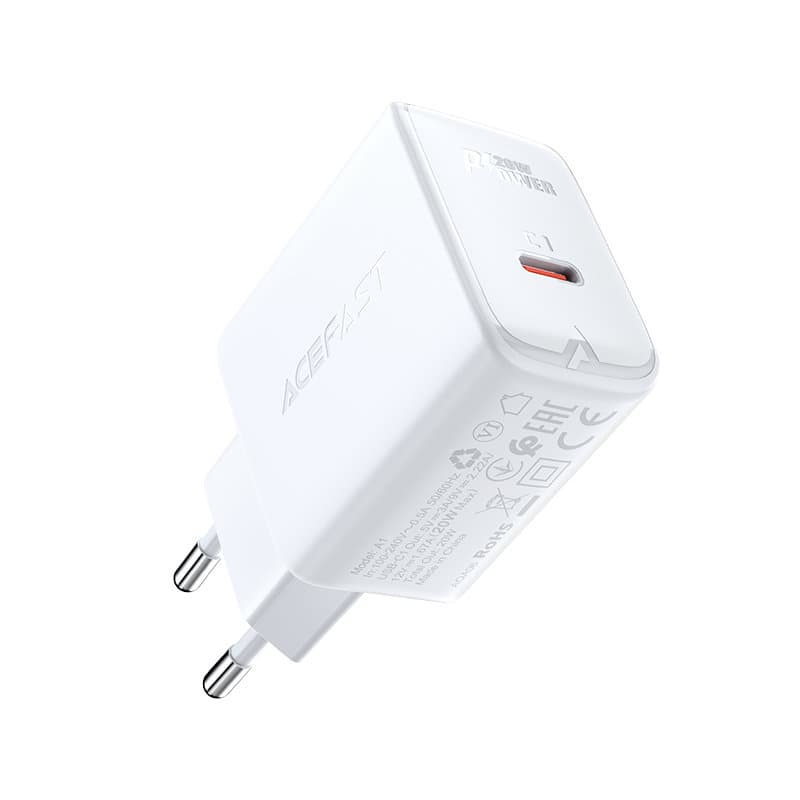 Hitri polnilnik Acefast USB-C 20W PD, črn 4