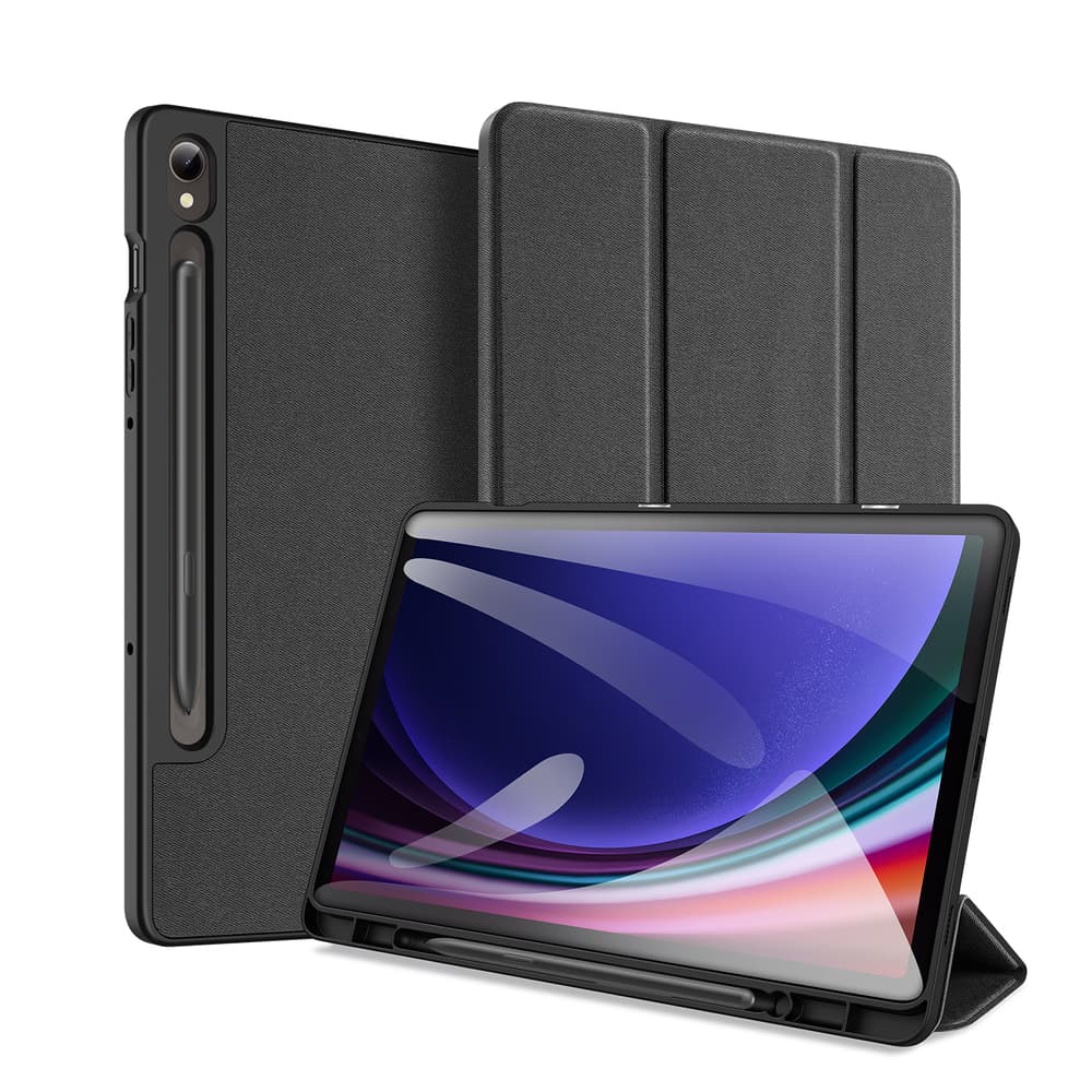 Dux Ducis Ovitek Domo Flip & Smart za Samsung Galaxy Tab S9, črn