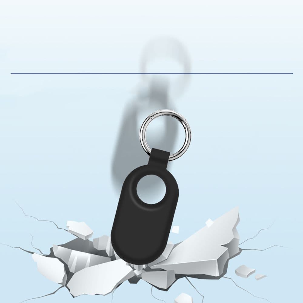 Tech-Protect Icon ovitek za Samsung Galaxy SmartTag 2, Črn (2 kosa) 3