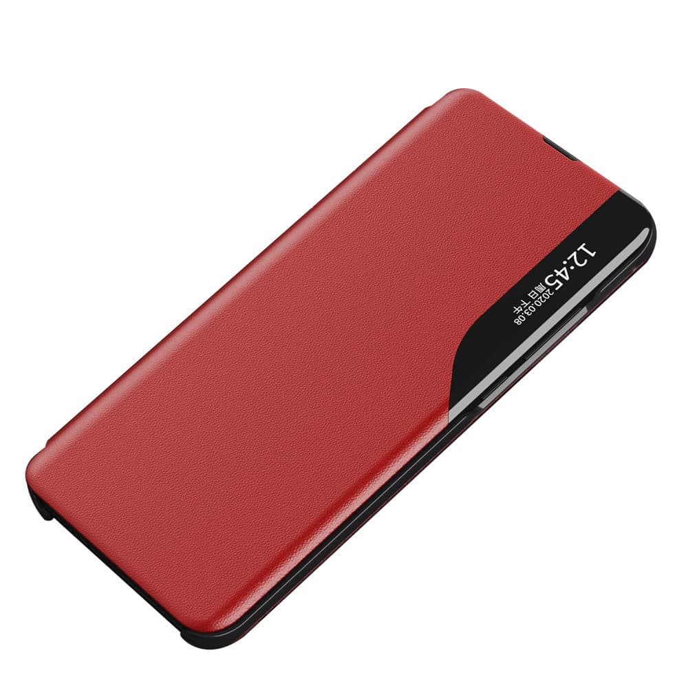 Ovitek Eco Leather View za Xiaomi Redmi Note 11 Pro+ 5G/11 Pro 5G/Mi11i/Poco X4 NFC 5G - Rdeč