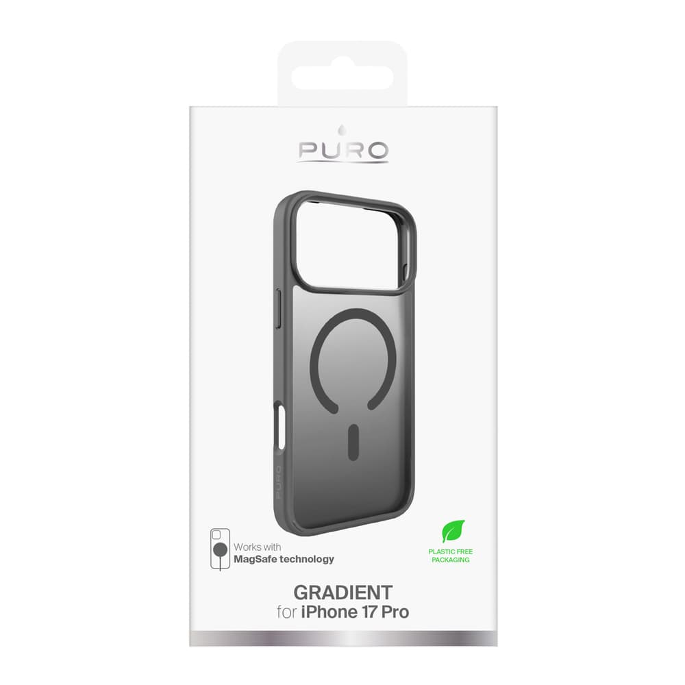 Puro Gradient ovitek za iPhone 17 Pro - siv 2