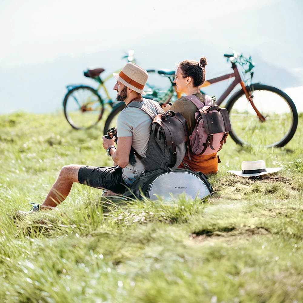 Wozinsky Bike Pannier Bag 13L črna torba za prtljažnik z naramnico 8