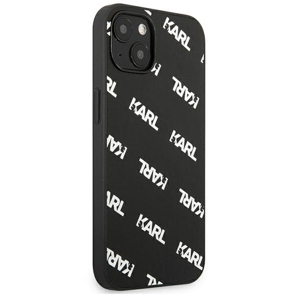 Karl Lagerfeld ovitek Allover za iPhone 13 mini - črn 4