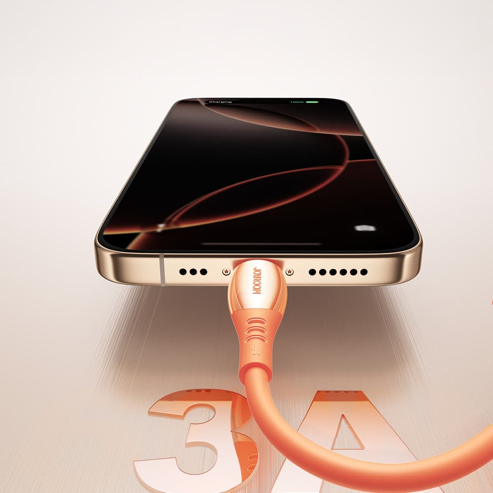Joyroom S-A59 Vibrant 3A kabel USB-A na Lightning, 1.2m - oranžen 8
