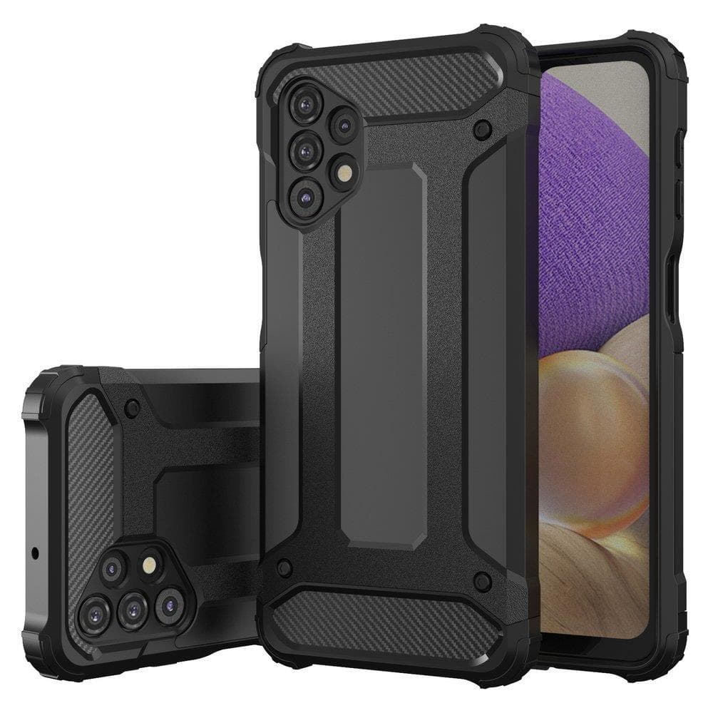 Hurtel Hybrid Armor ovitek za Samsung Galaxy A73, modri/rdeči elementi 2